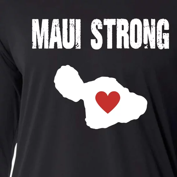 Maui Strong Love Hawaii Cooling Performance Long Sleeve Crew