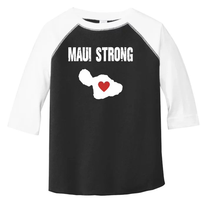 Maui Strong Love Hawaii Toddler Fine Jersey T-Shirt