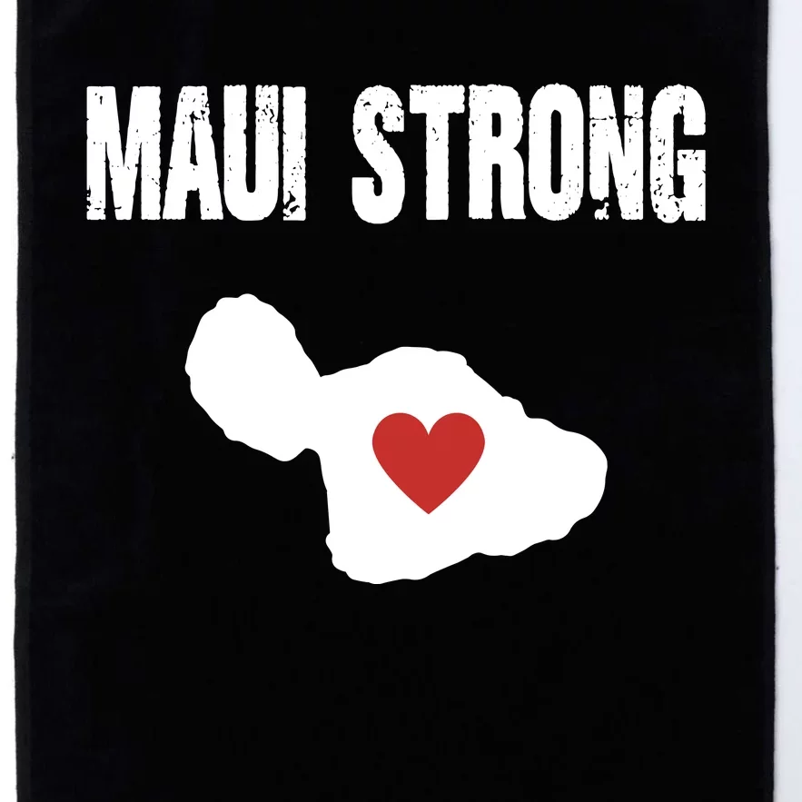 Maui Strong Love Hawaii Platinum Collection Golf Towel