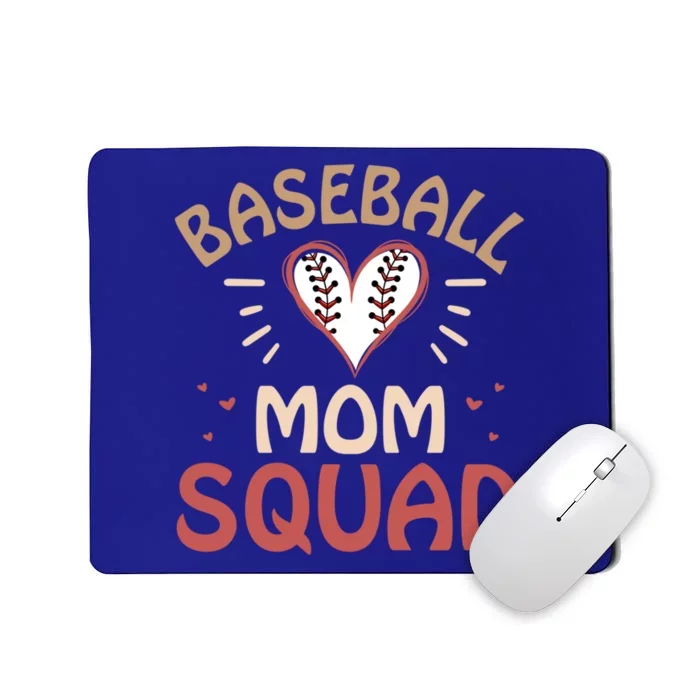 Mom Sports Love Baseball Game Day Season Practice Gift Mousepad