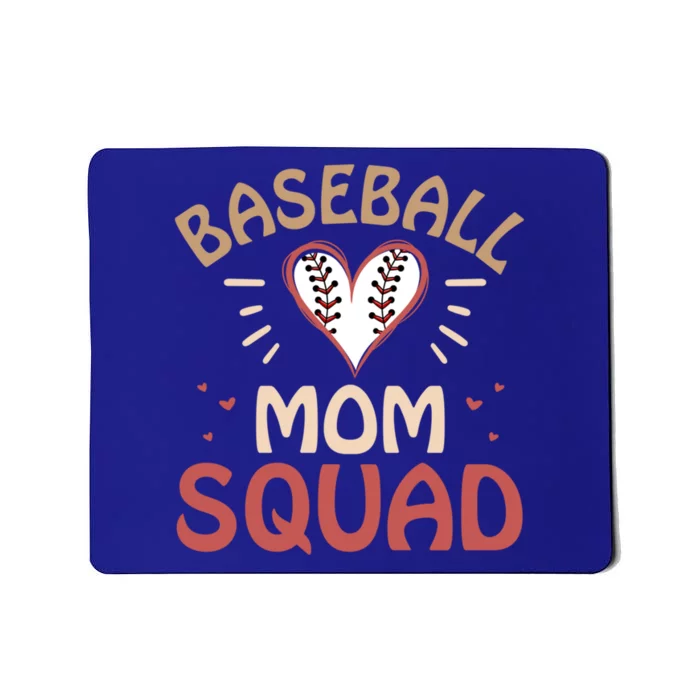 Mom Sports Love Baseball Game Day Season Practice Gift Mousepad