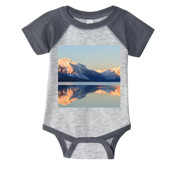 Mountains Sublimaiton Infant Baby Jersey Bodysuit