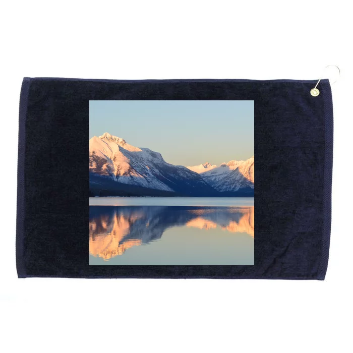 Mountains Sublimaiton Grommeted Golf Towel