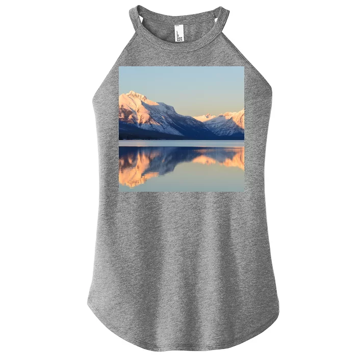 Mountains Sublimaiton Women’s Perfect Tri Rocker Tank