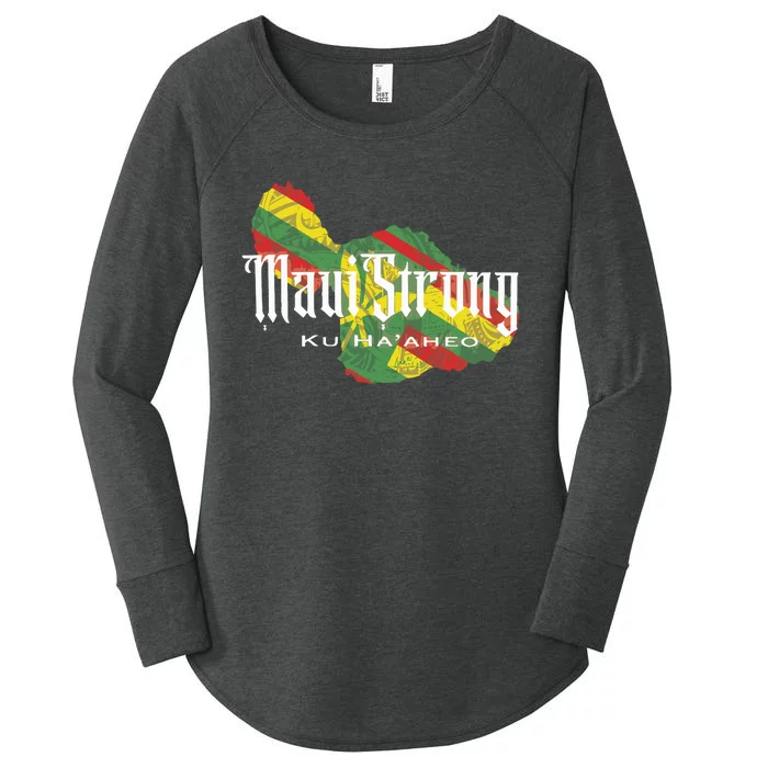 Maui Strong Women's Perfect Tri Tunic Long Sleeve Shirt