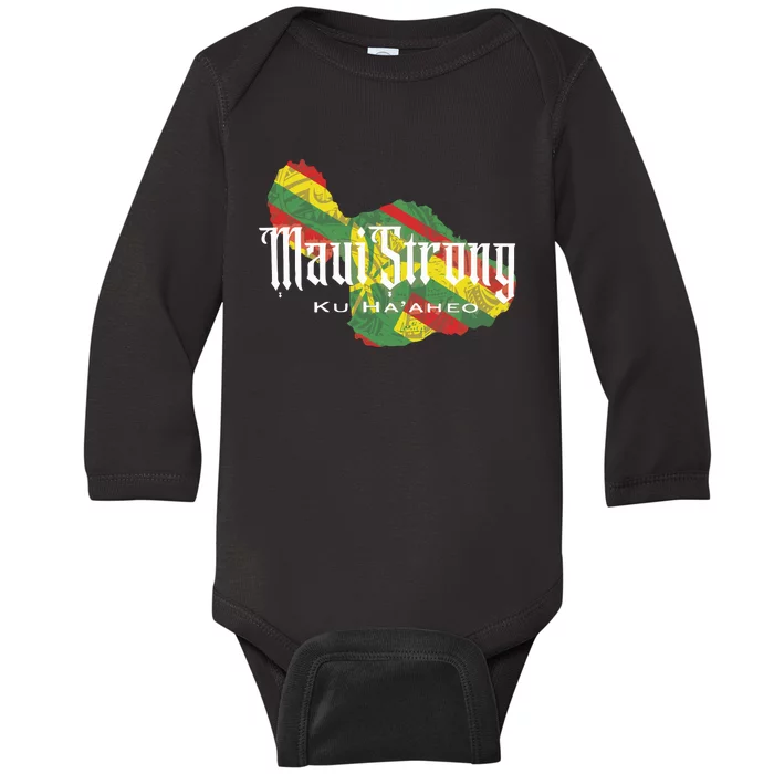 Maui Strong Baby Long Sleeve Bodysuit