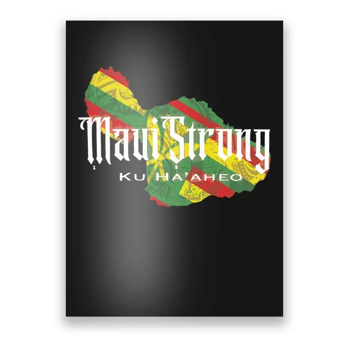 Maui Strong Poster