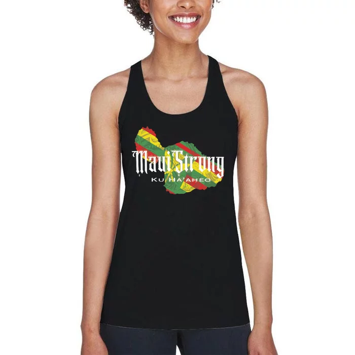 Maui Strong Women's Racerback Tank