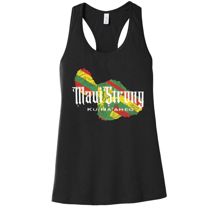 Maui Strong Women's Racerback Tank