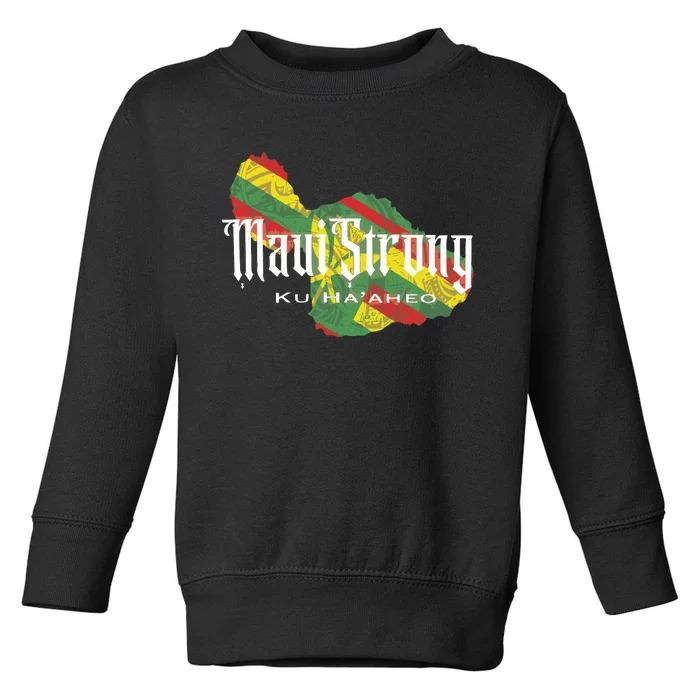 Maui Strong Toddler Sweatshirt