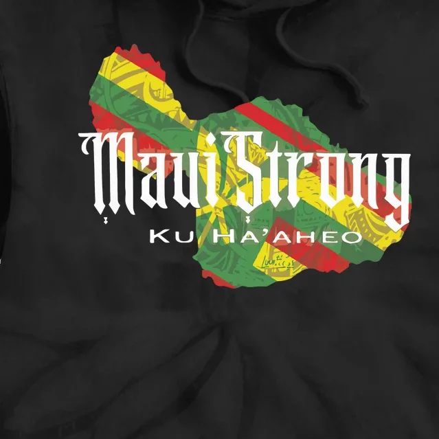 Maui Strong Tie Dye Hoodie