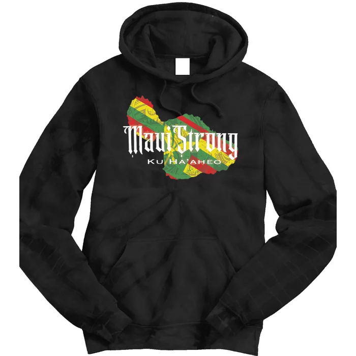 Maui Strong Tie Dye Hoodie