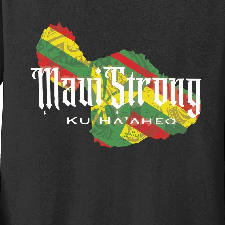 Maui Strong Kids Long Sleeve Shirt