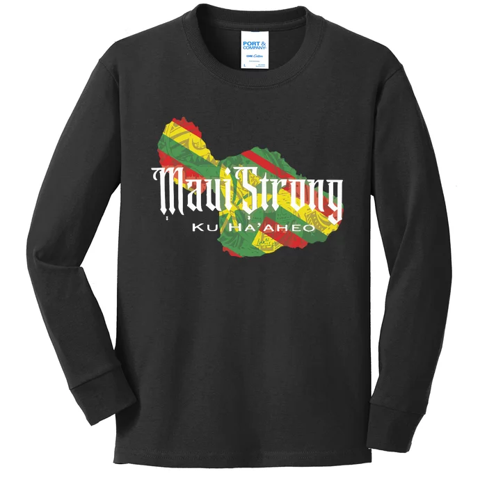 Maui Strong Kids Long Sleeve Shirt