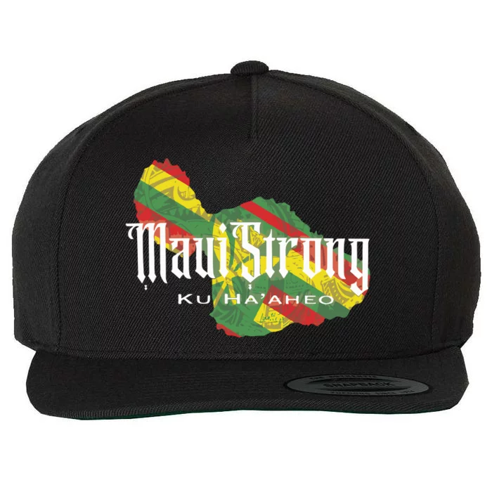 Maui Strong Wool Snapback Cap