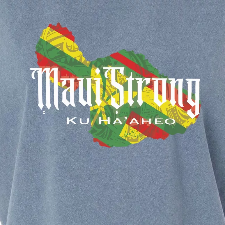 Maui Strong Garment-Dyed Women's Muscle Tee