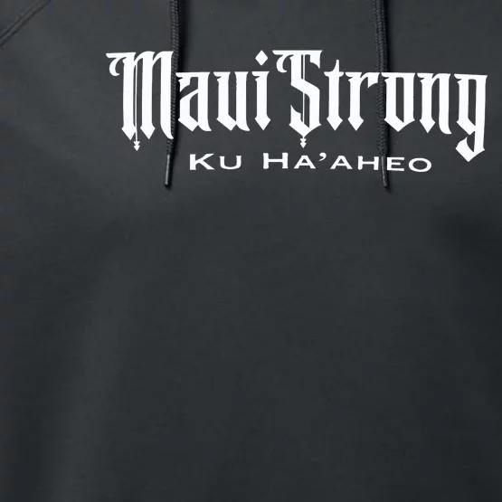 Maui Strong Performance Fleece Hoodie