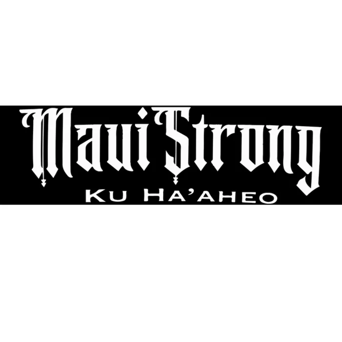 Maui Strong Bumper Sticker