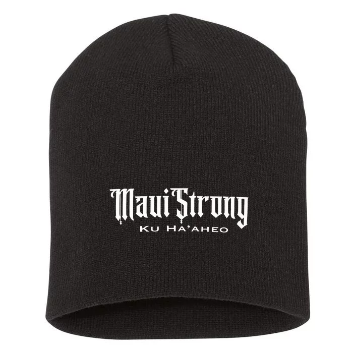 Maui Strong Short Acrylic Beanie