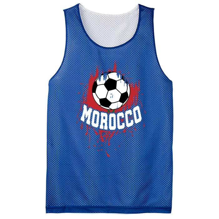 Morocco Soccer Moroccan Football Morocco Futbol Cute Gift Mesh Reversible Basketball Jersey Tank