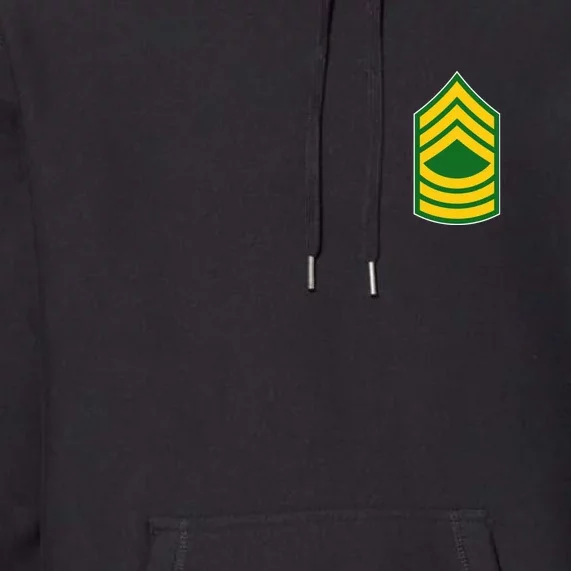 Master Sergeant Military Badge Premium Hoodie