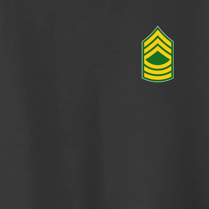 Master Sergeant Military Badge Toddler T-Shirt