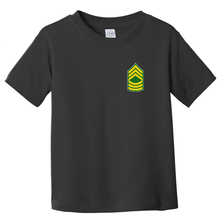 Master Sergeant Military Badge Toddler T-Shirt