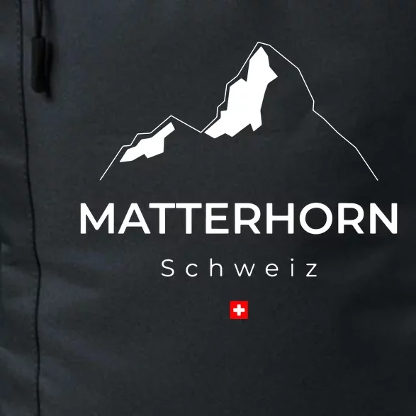 Matterhorn Switzerland Mountains Rockclimbing Hiking Daily Commute Backpack