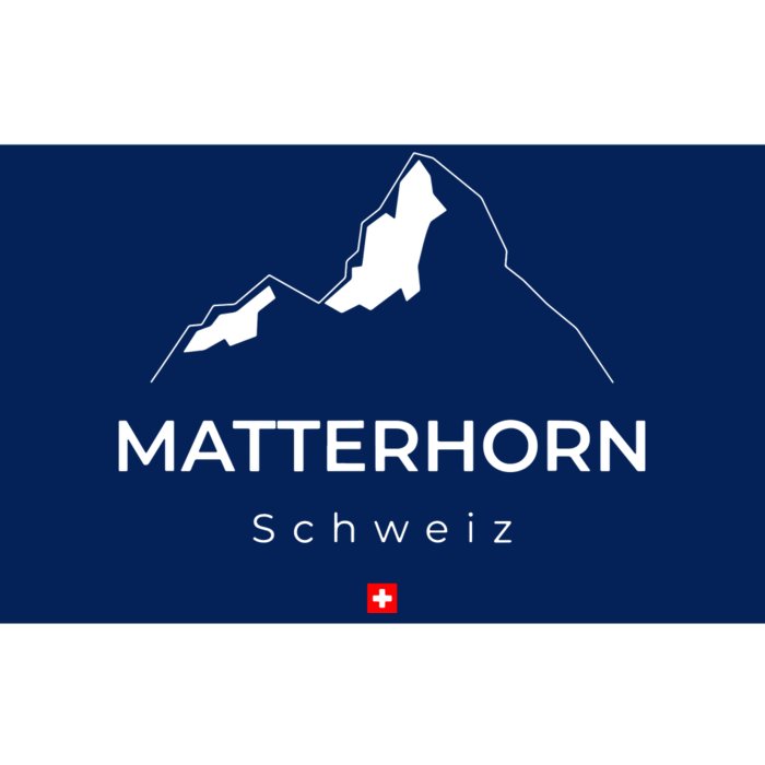 Matterhorn Switzerland Mountains Rockclimbing Hiking Bumper Sticker