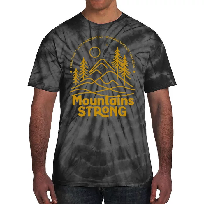 Mountains Strong Tie-Dye T-Shirt