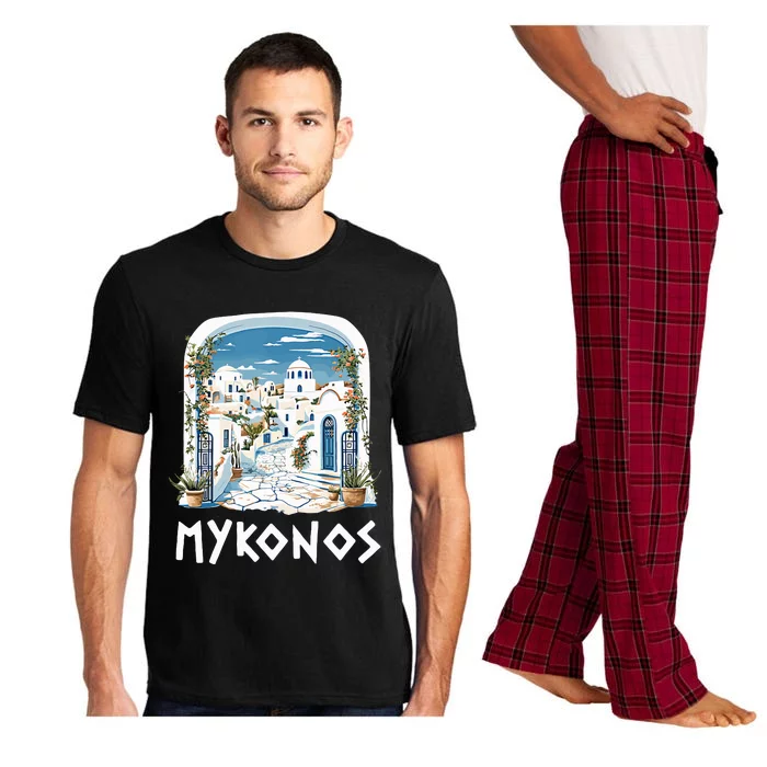 Mykonos Souvenir / Mykonos Greece / Mykonos Pajama Set