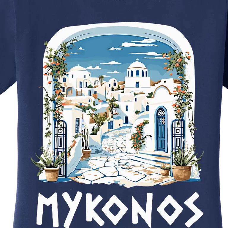 Mykonos Souvenir / Mykonos Greece / Mykonos Women's T-Shirt