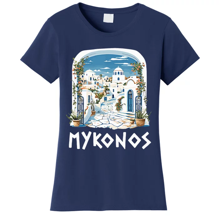 Mykonos Souvenir / Mykonos Greece / Mykonos Women's T-Shirt