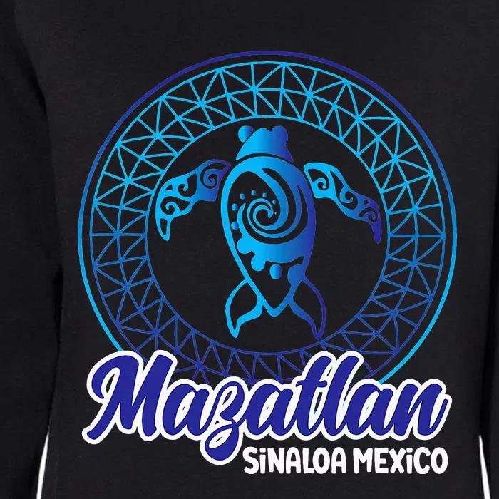 Mazatlan Sinaloa Mexico Souvenirs Baja California Turtles Womens California Wash Sweatshirt