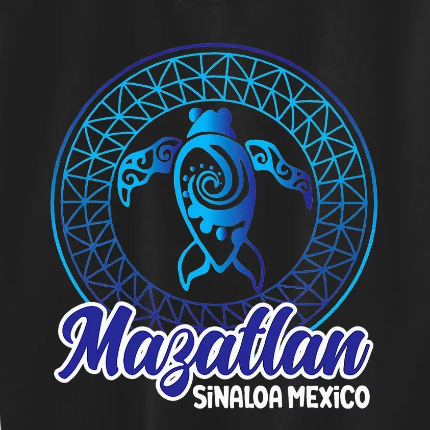 Mazatlan Sinaloa Mexico Souvenirs Baja California Turtles Kids Sweatshirt