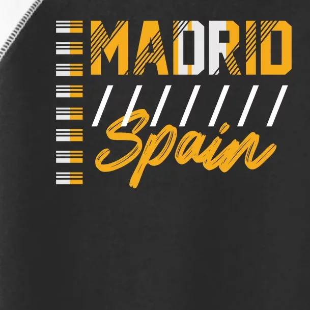 Madrid Spain Toddler Fine Jersey T-Shirt