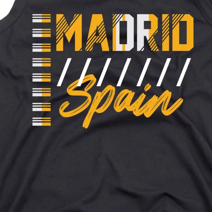 Madrid Spain Tank Top