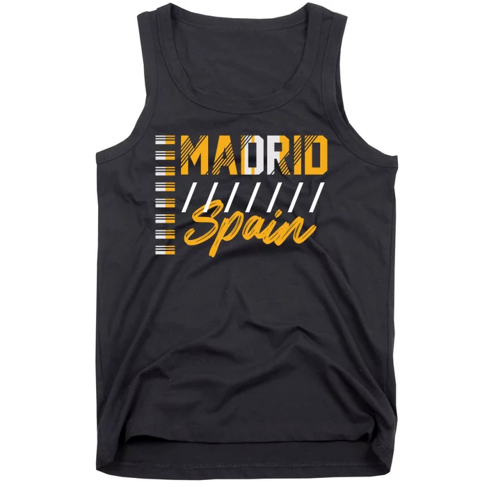 Madrid Spain Tank Top