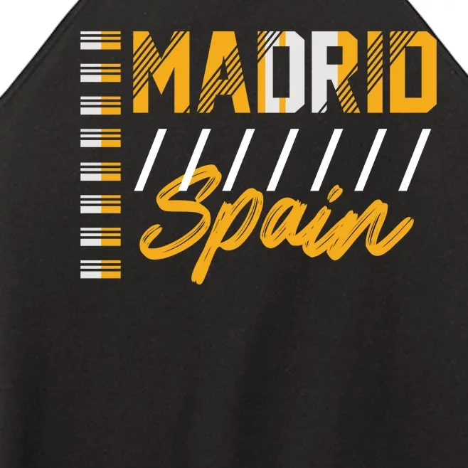 Madrid Spain Women’s Perfect Tri Rocker Tank