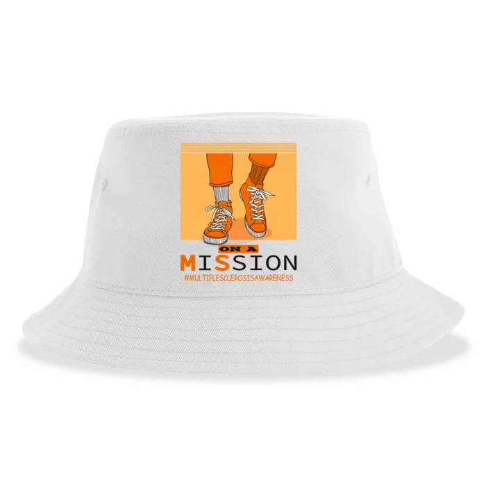 Multiple Sclerosis Ms Awareness Walk On Mission Sustainable Bucket Hat