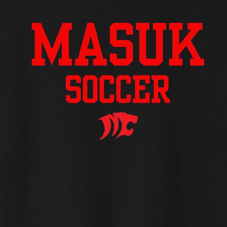 Masuk Soccer Women's Crop Top Tee