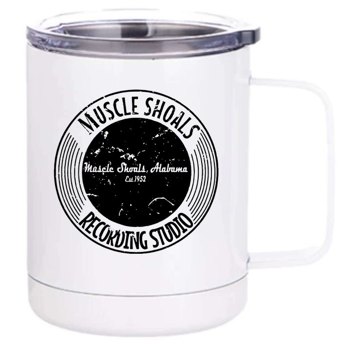 Muscle Shoals Front & Back 12oz Stainless Steel Tumbler Cup