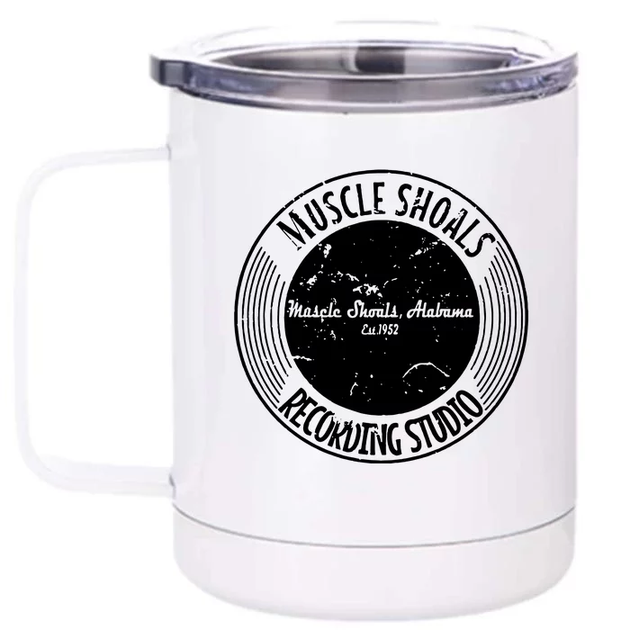 Muscle Shoals Front & Back 12oz Stainless Steel Tumbler Cup