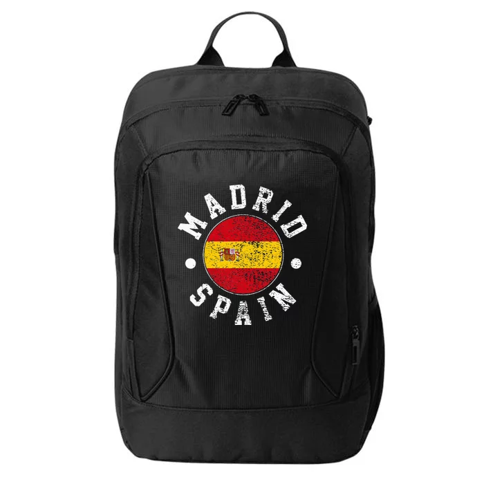 Madrid Spain City Backpack