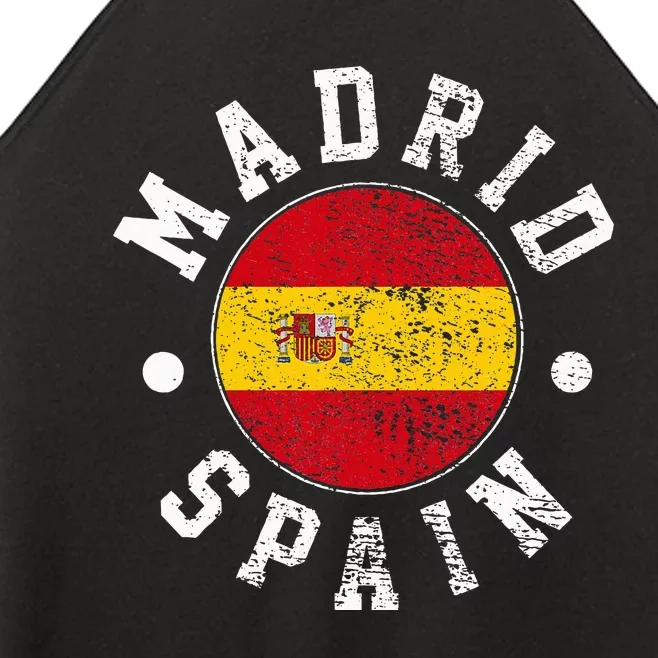 Madrid Spain Women’s Perfect Tri Rocker Tank