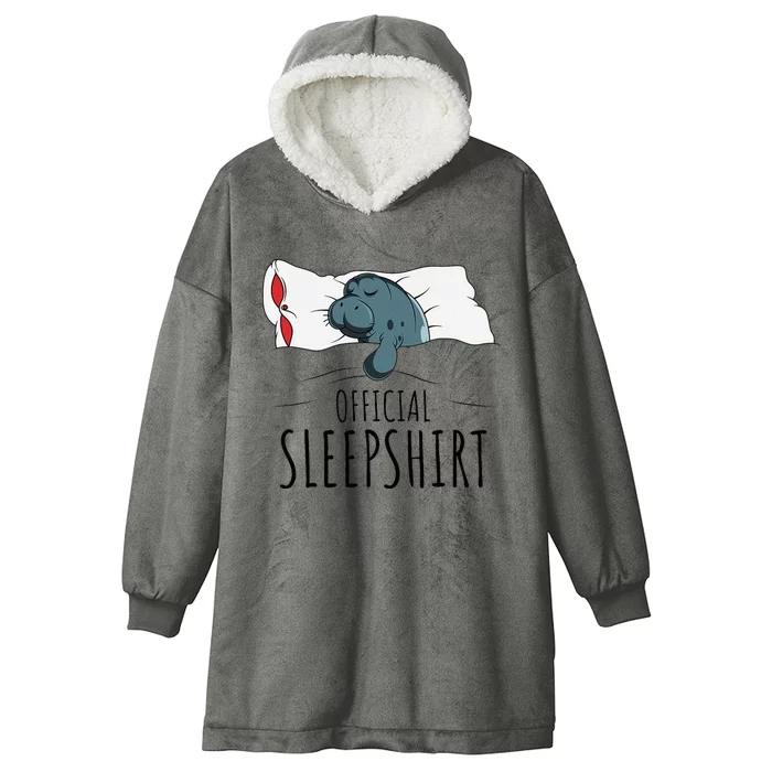 M.A.N.A.T.E.E Sleepshirt Hooded Wearable Blanket