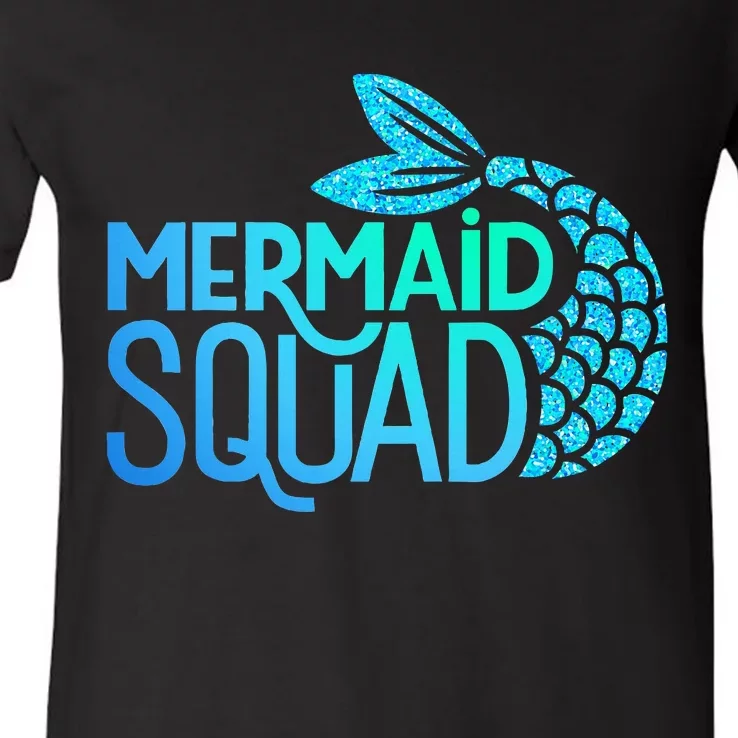 Mermaid Squad V-Neck T-Shirt