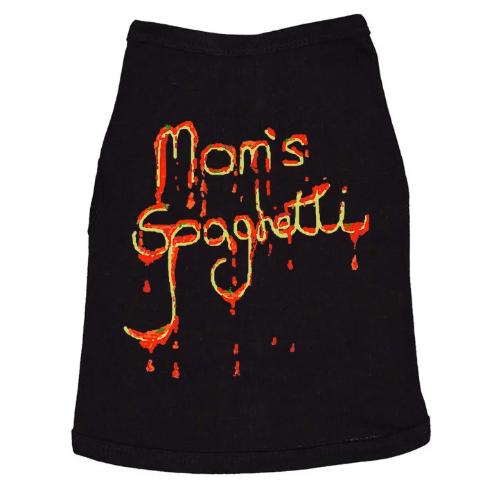 Moms Spaghetti Music Doggie Tank