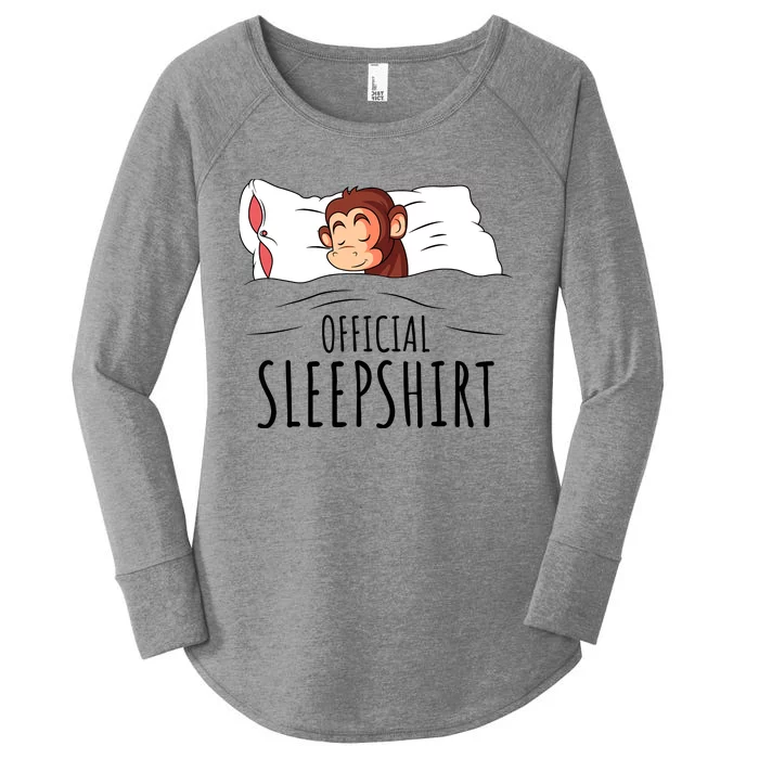 Monkey Sleep Women's Perfect Tri Tunic Long Sleeve Shirt