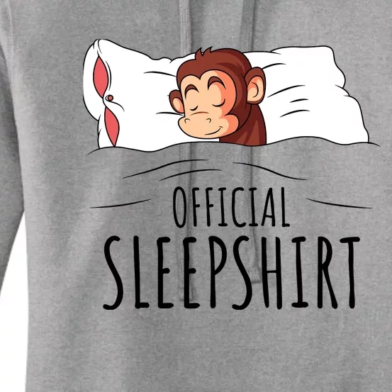 Monkey Sleep Women's Pullover Hoodie